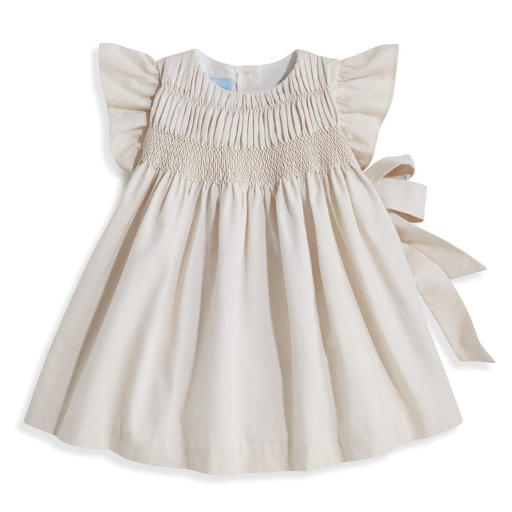 Finnoula Dress - Sand Oxford