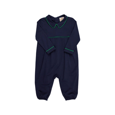 Bradford Romper -Nantucket Navy/Kiawah KG