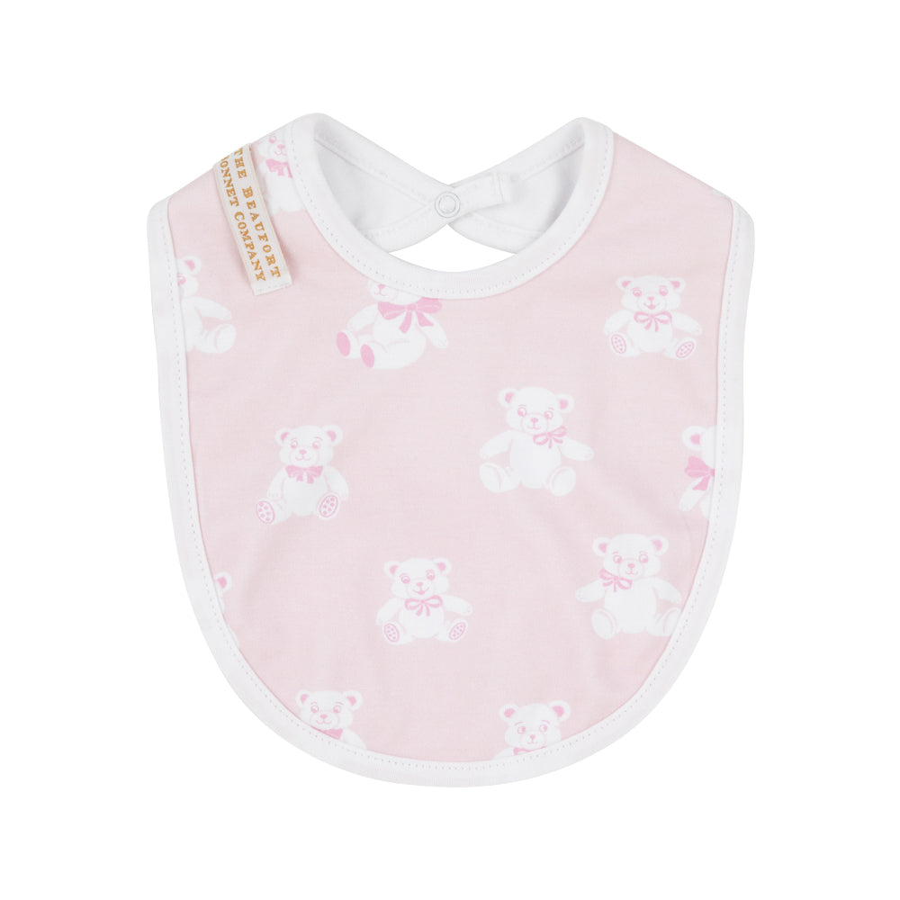 Burp Me Bib - Cuddlebug Bear Girl