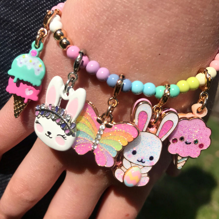 Charm It! Gold Easter Bunny Charm