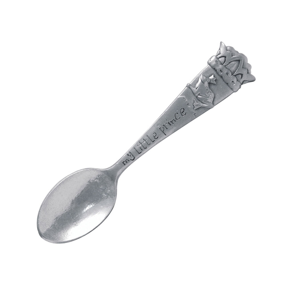Baby Prince Whimsey Feeding Spoon - Pewter
