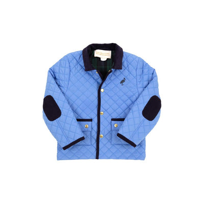 Caldwell Quilted Coat-Barbados Blue/Nantucket Navy
