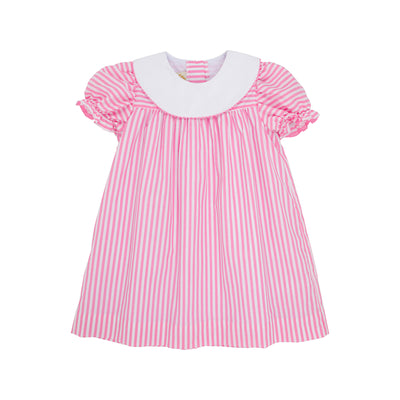 Calloway Collar Dress - Providence Pink Stripe/HHP