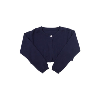 Cambridge Cropped Cardigan - Navy