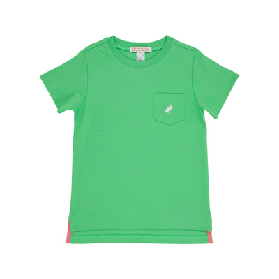 Carter Crewneck - Grafton Green / Multi Stork SS