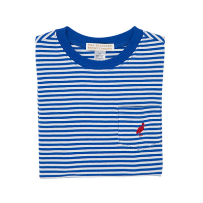 Carter Crewneck - Rockefeller Royal Stripe/RR