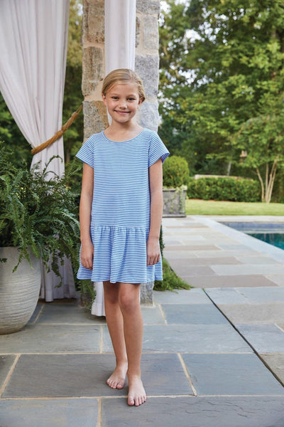 Chanel T-Shirt Dress - Regatta Blue Stripe