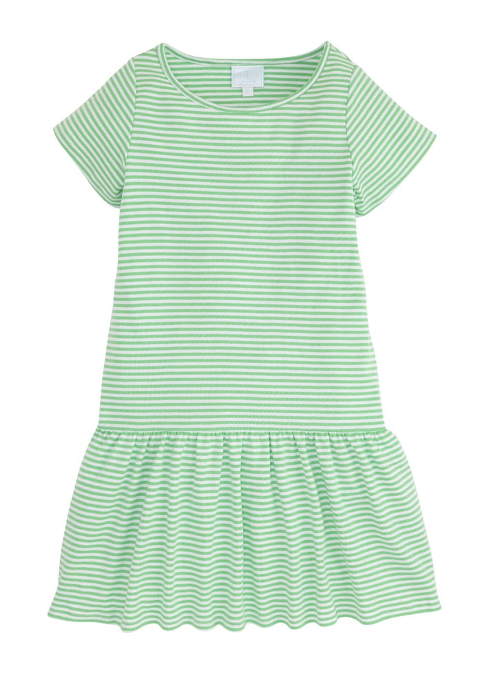Chanel T-Shirt Dress- Green Stripe