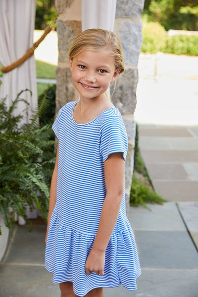 Chanel T-Shirt Dress - Regatta Blue Stripe