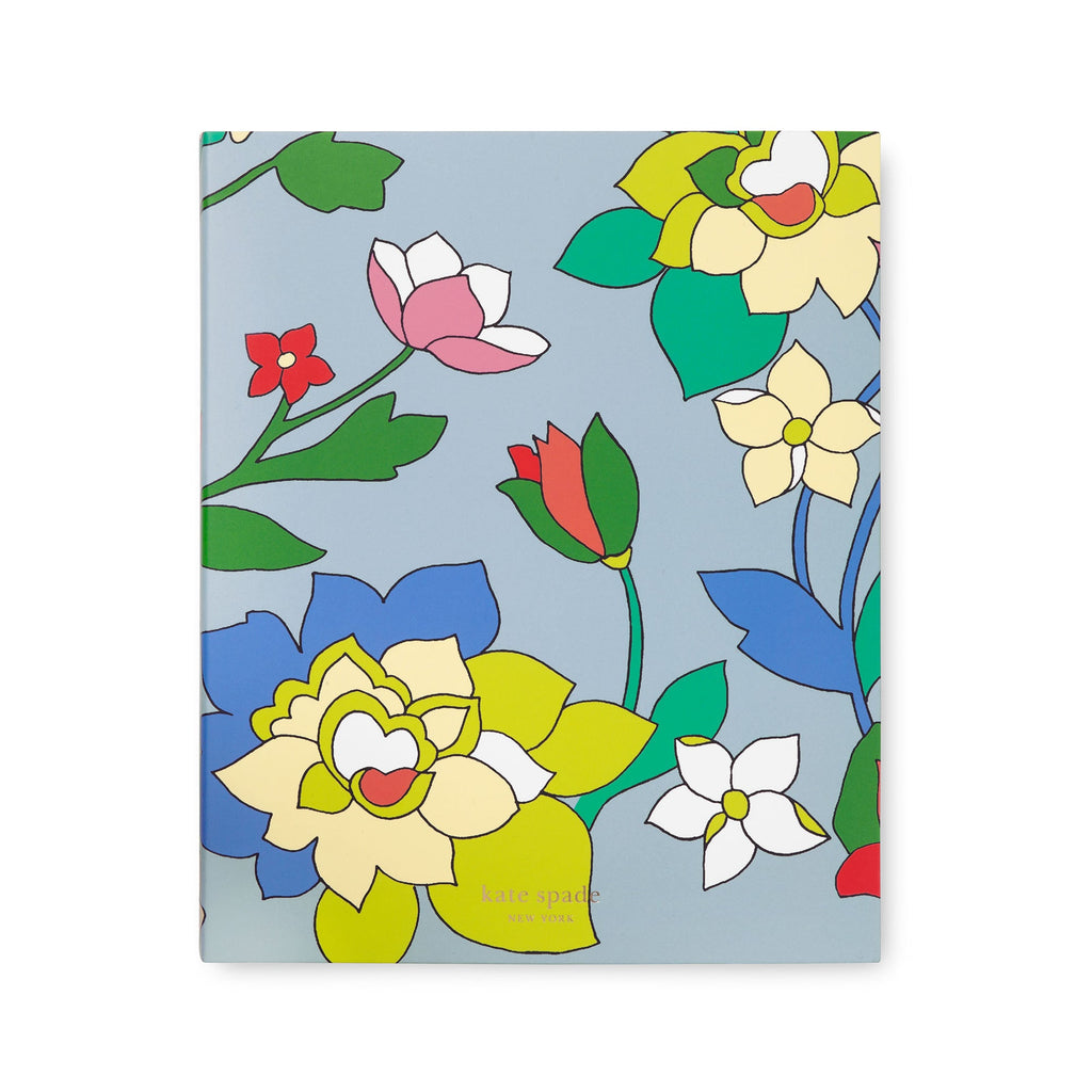 Concealed Spiral Notebook - Flower Bed