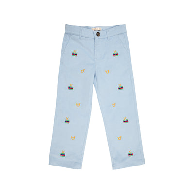 Critter Prep School Pants-Barrington Blue/Horn & Drum Cord