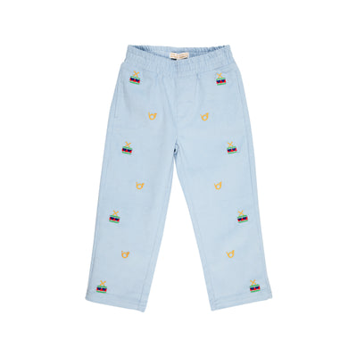 Critter Sheffield Pants Cord- Barrington Blue/Horn & Drum