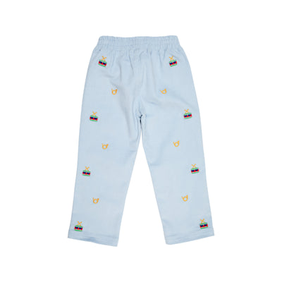 Critter Sheffield Pants Cord- Barrington Blue/Horn & Drum