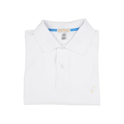 Croquet Party Polo- Worth Avenue White/Multi Stork