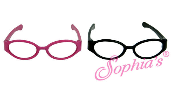 18" Doll Eyeglasses - Pink