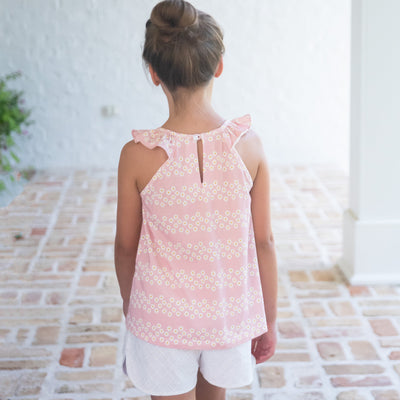 Sloane Short Set - Daisies