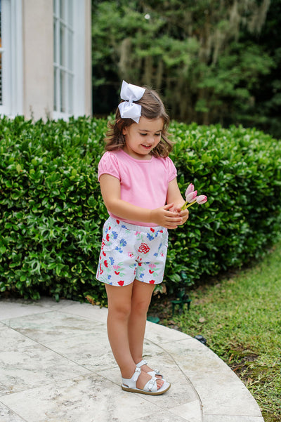 Shirley Shorts-Bonita Blooms Eyelet