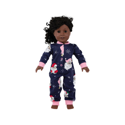 Dolly's Night Nights- Dear Santa- Navy/Pink/HHP