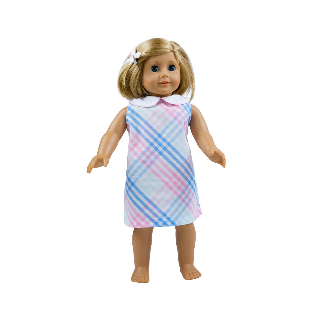 Dolly Luanne's Lunch Dress Spring Party Plaid/PBP