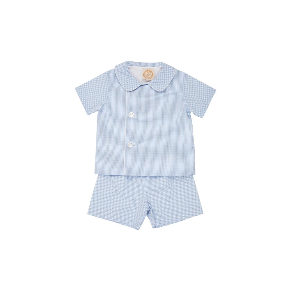 Dudley Dapper Set BuckBlue Mini Check/WAW