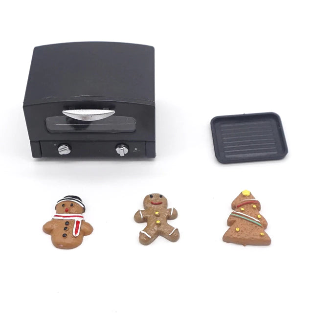Elf Props - Oven w/ 3 Cookies