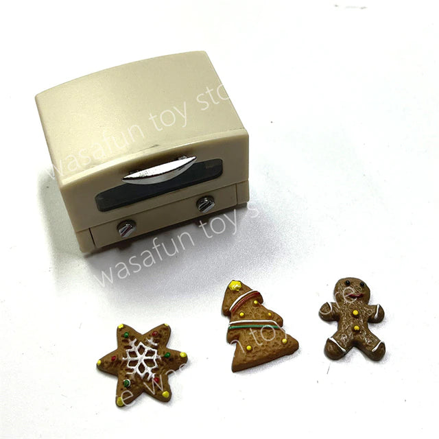 Elf Props - Oven w/ 3 Cookies