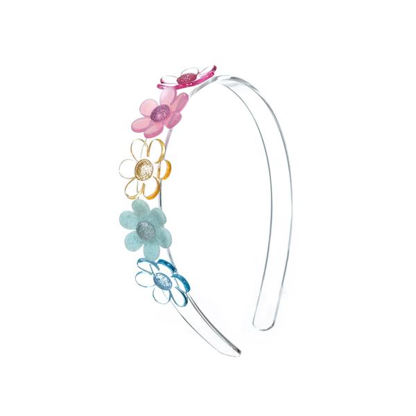 Centipede Daisy Colorful Pastel Headband