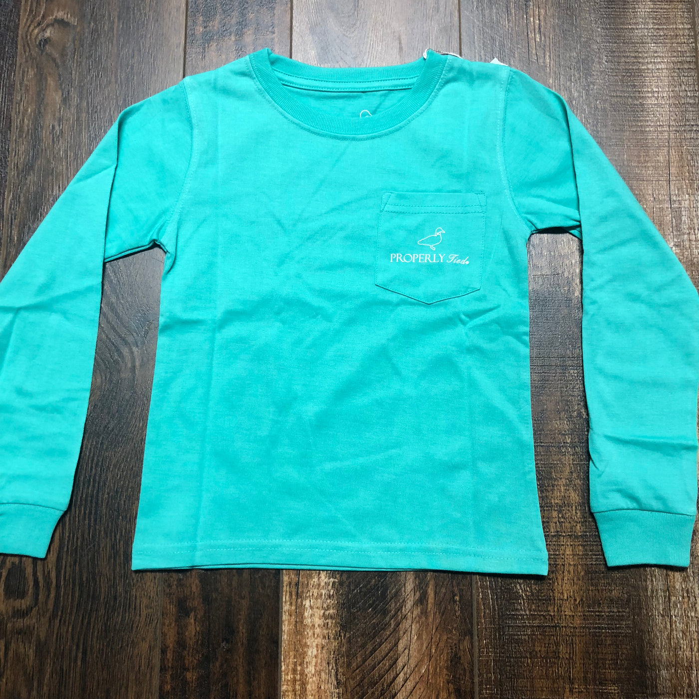 Lil Ducklings The Playbook LS - Soft Green