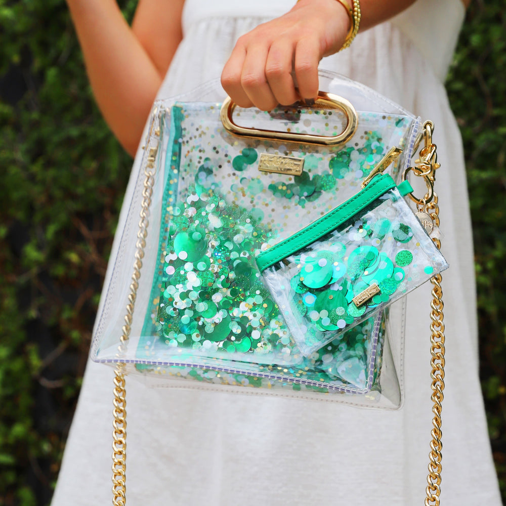 Spirit Squad Keychain Wallet - Green With Envy