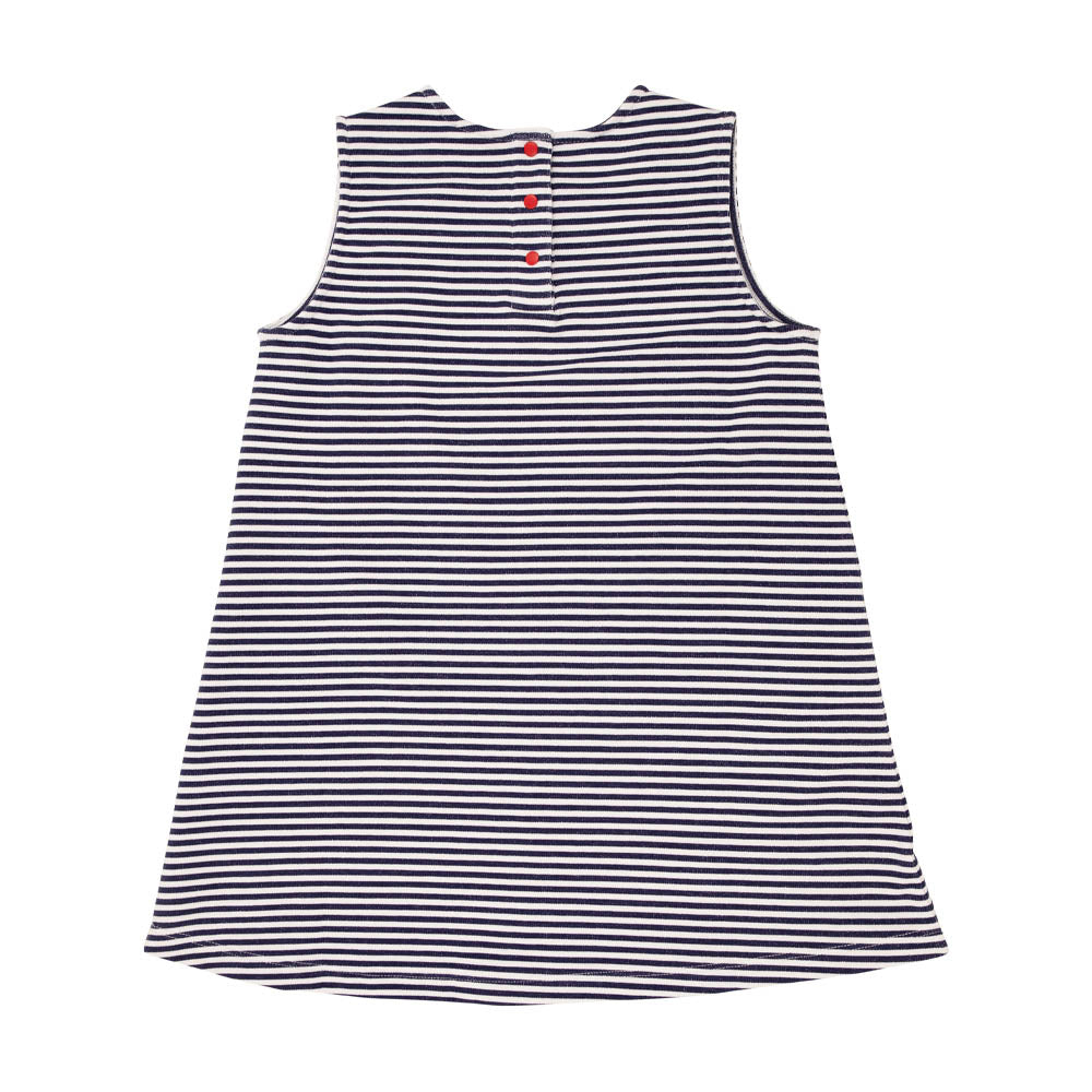 Jane Ashley Jumper-Nantucket Navy Stripe/RichRed