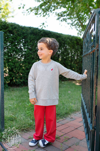 Sunday Style Sweatpants- Richmond Red/Grantley Gray