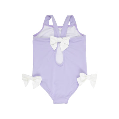 Laguna Beach Bathing Suit -Bow- Lauderdale Lavender