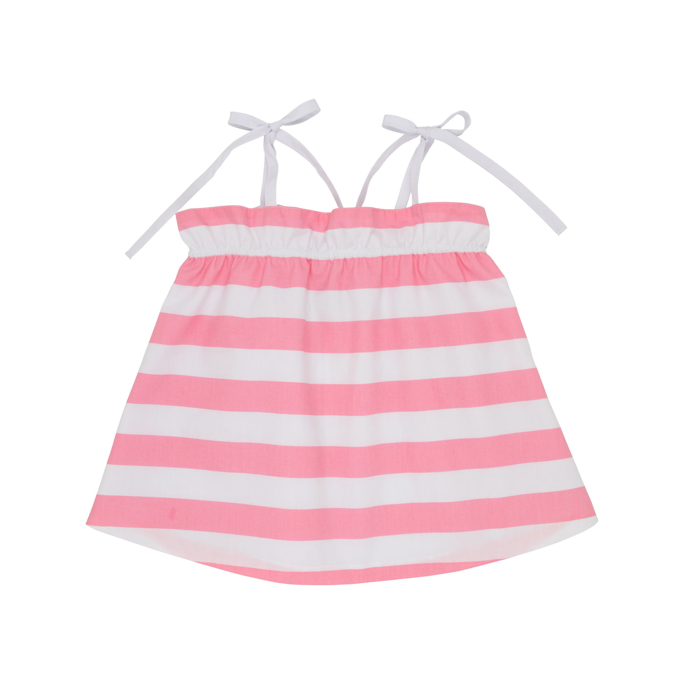 Lainey's Little Top - Hampton's Hot Pink Stripe