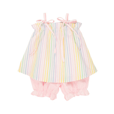 Lainey's Little Set- Rainbow Rollerskate Stripe/WAW/PBP