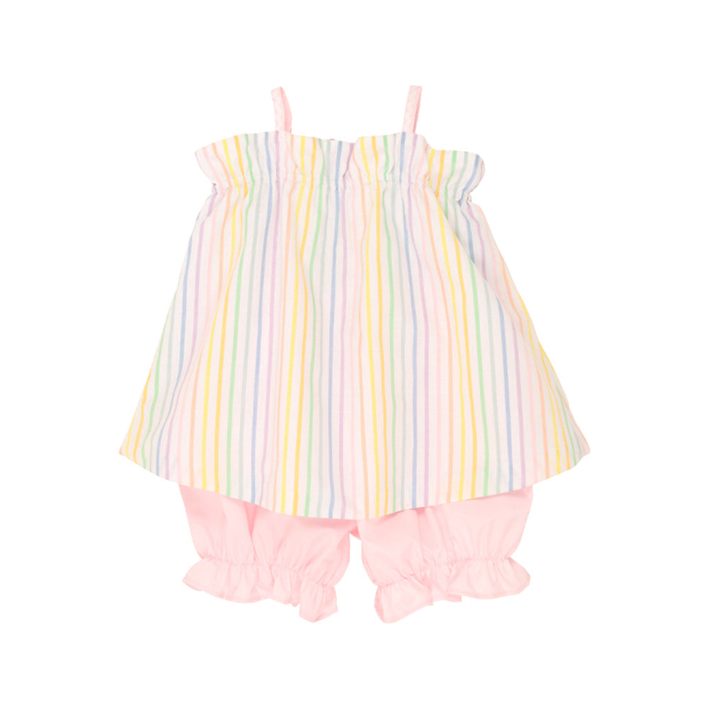 Lainey's Little Set- Rainbow Rollerskate Stripe/WAW/PBP