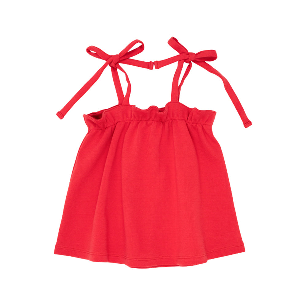 Lainey's Little Top-Rosemary Red Pima