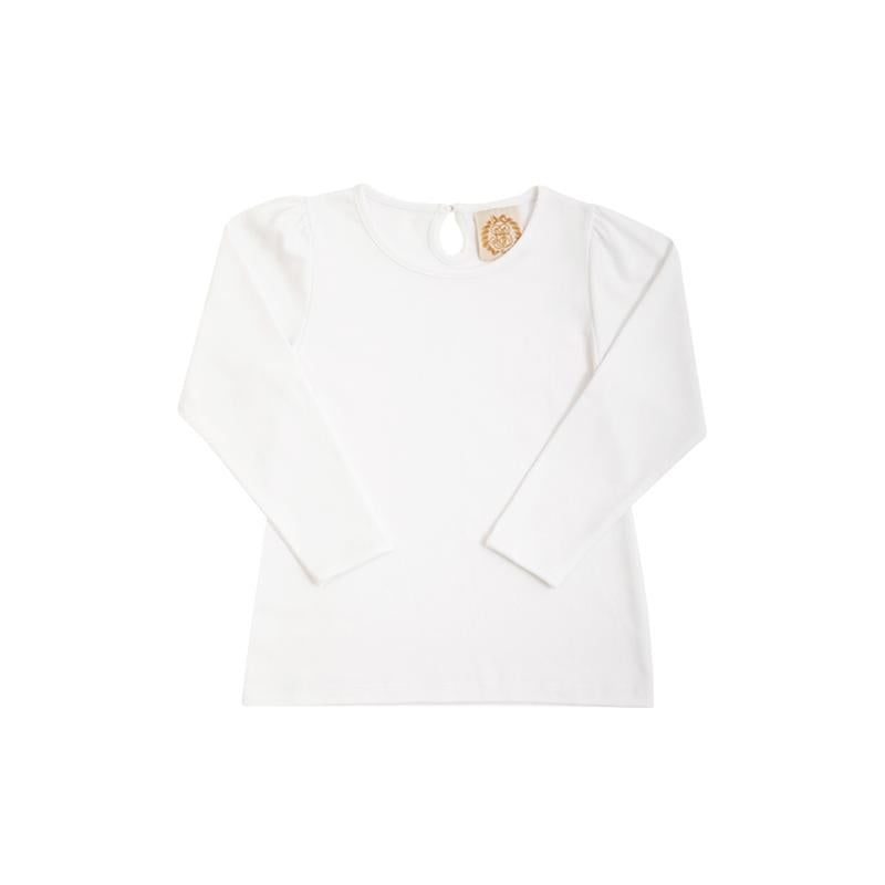 Penny's Play Shirt-LS-Worth Avenue White