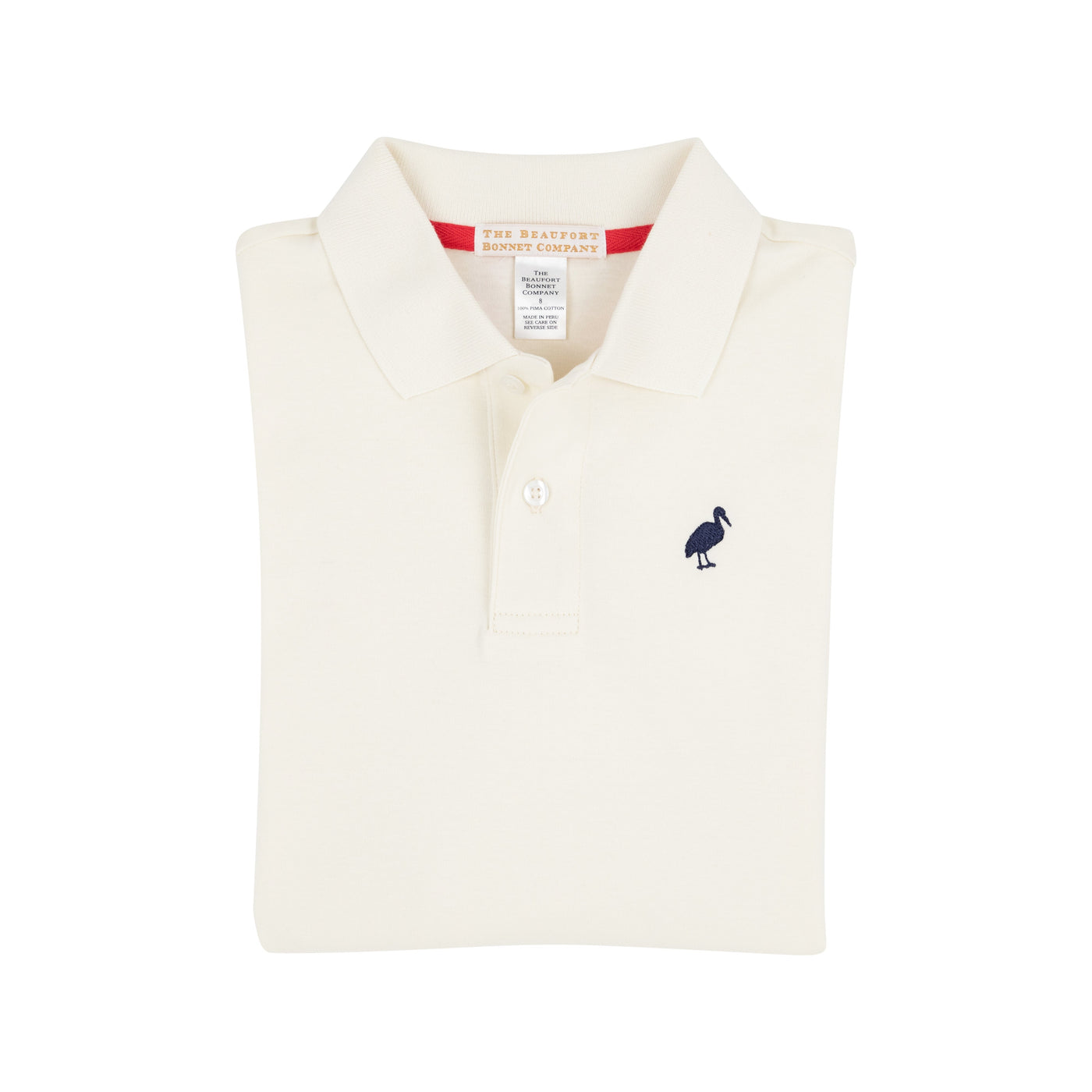 Prim and Proper Polo LS Pima-PPearl-NN