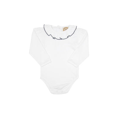 Girls Ramona Ruffle Collar Shirt LS WAW & NN