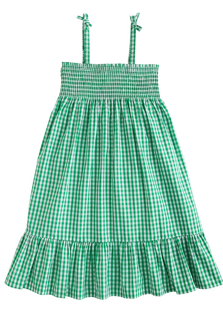 Lucy Dress - Augusta Green Gingham