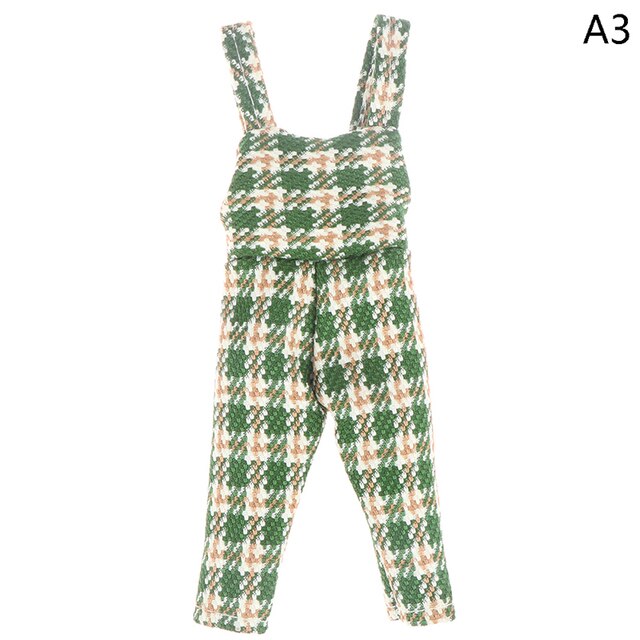 Elf Props - Plaid Overalls - 2 Colorways