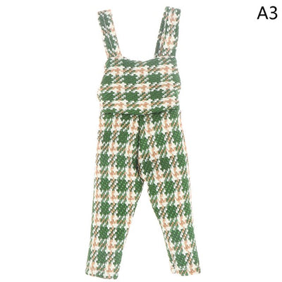 Elf Props - Plaid Overalls - 2 Colorways