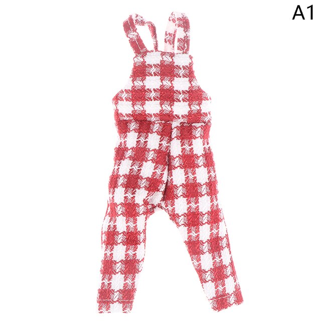 Elf Props - Plaid Overalls - 2 Colorways