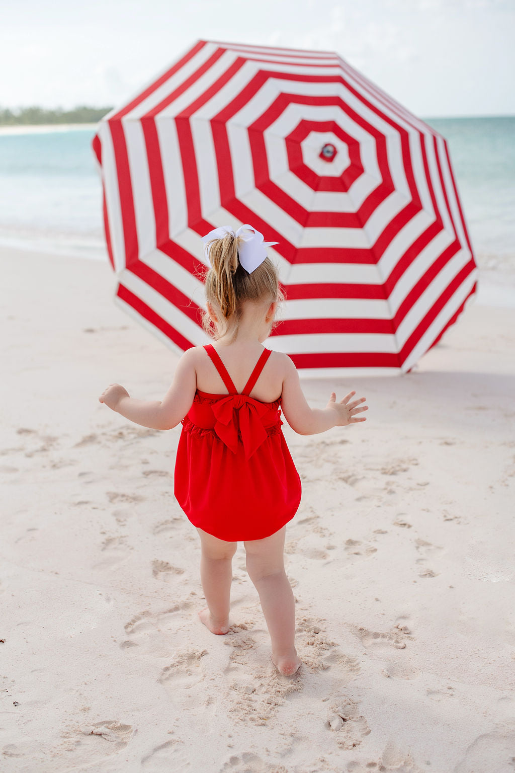 St. Bart's Bubble Bathing Suit-Richmond Red/RR