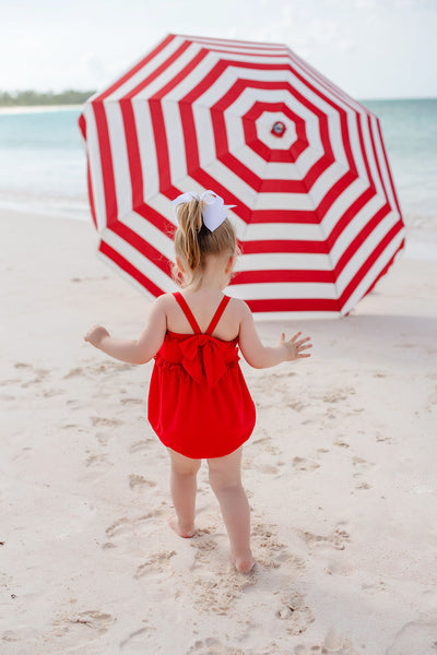 St. Bart's Bubble Bathing Suit-Richmond Red/RR