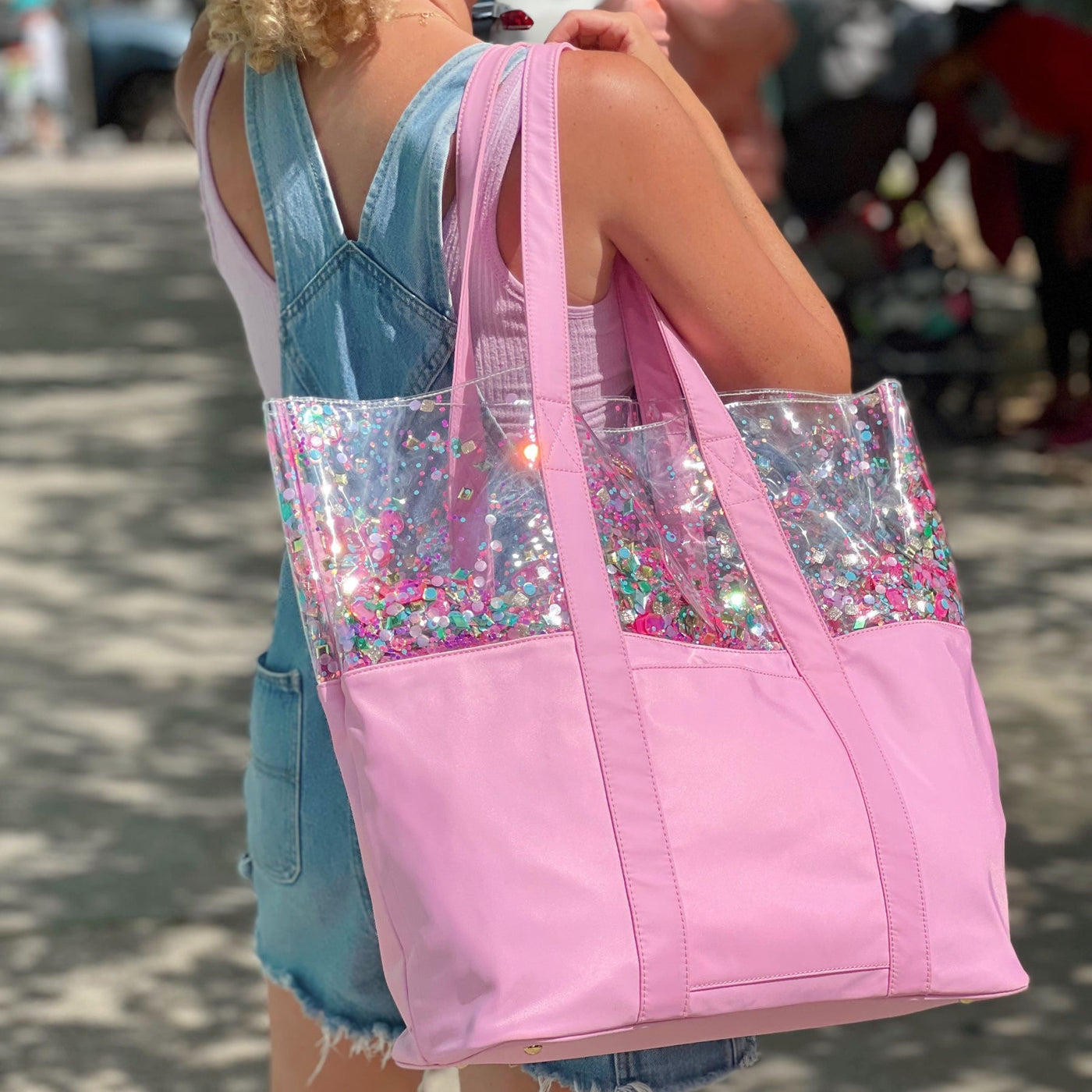 The Long Haul Large Confetti Tote