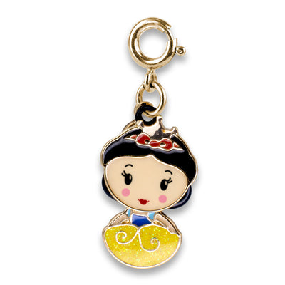 Charm It! Gold Swivel Snow White Charm