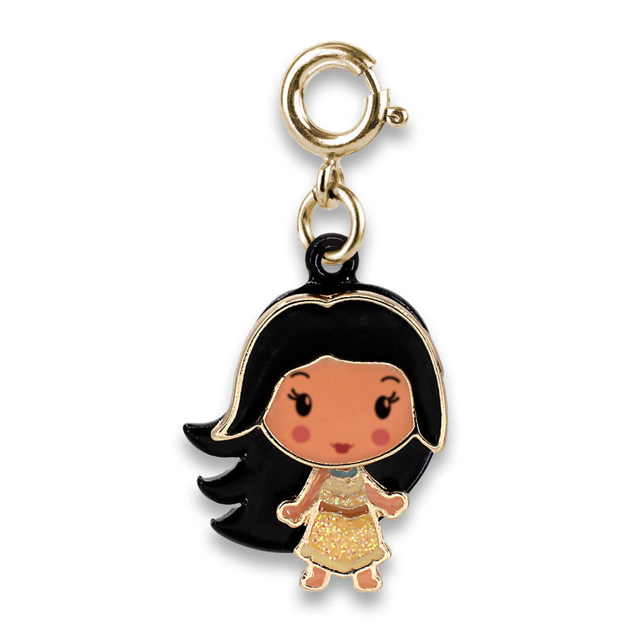 Charm It! Gold Swivel Pocahontas Charm