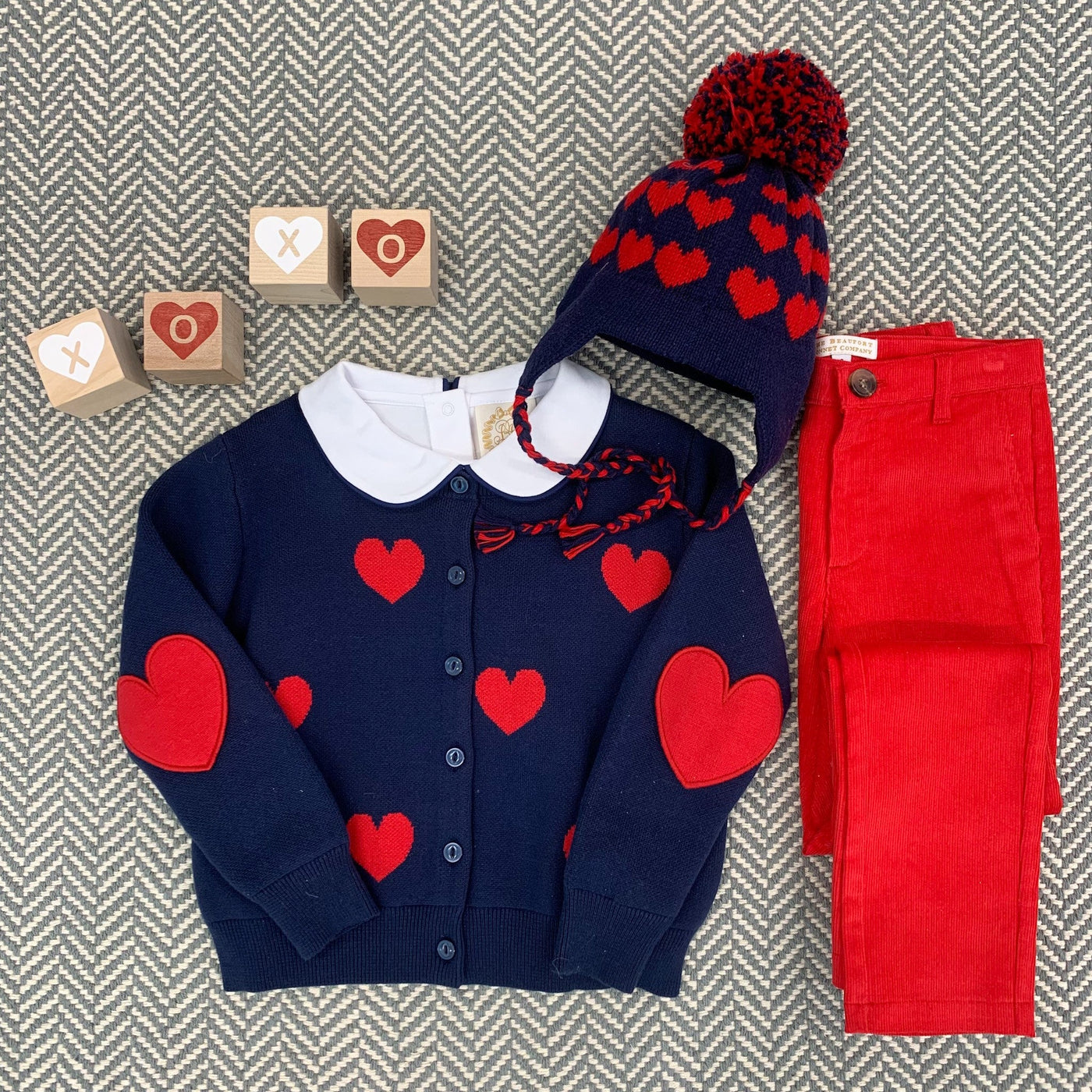 Pep School Pants - Richmond Red Cord