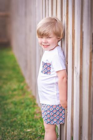 Apple Plaid Boy Shorts & Shirt Set